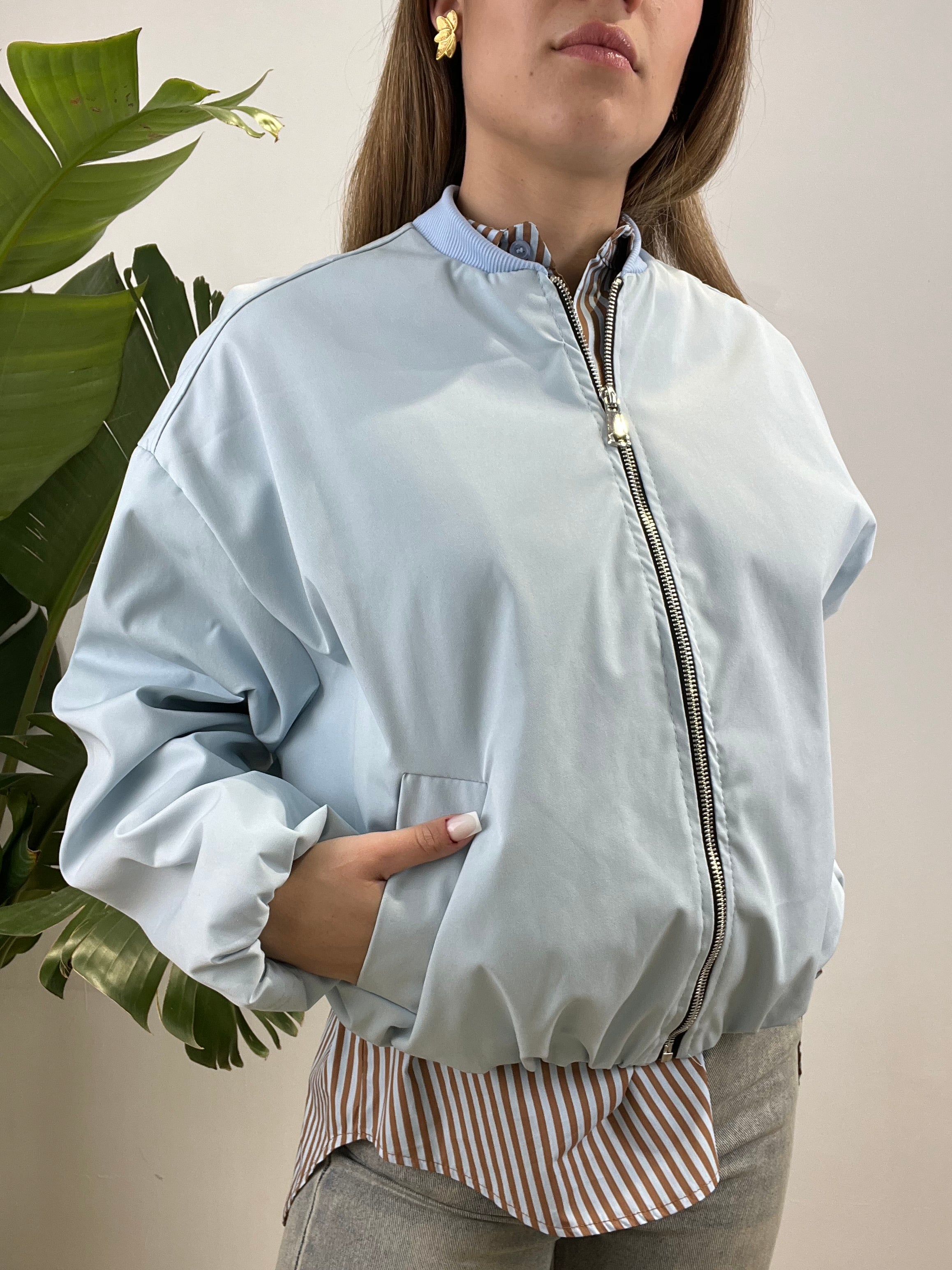 GIUBBINO COLLEGE PRIMAVERILE AZZURRO