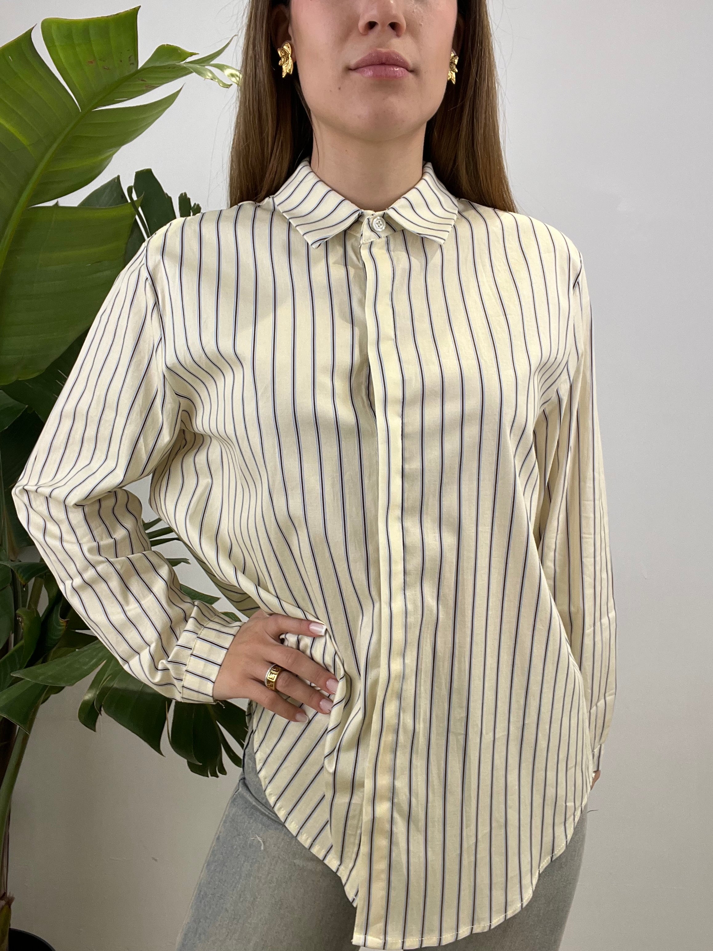 CAMICIA LINDA GIALLA