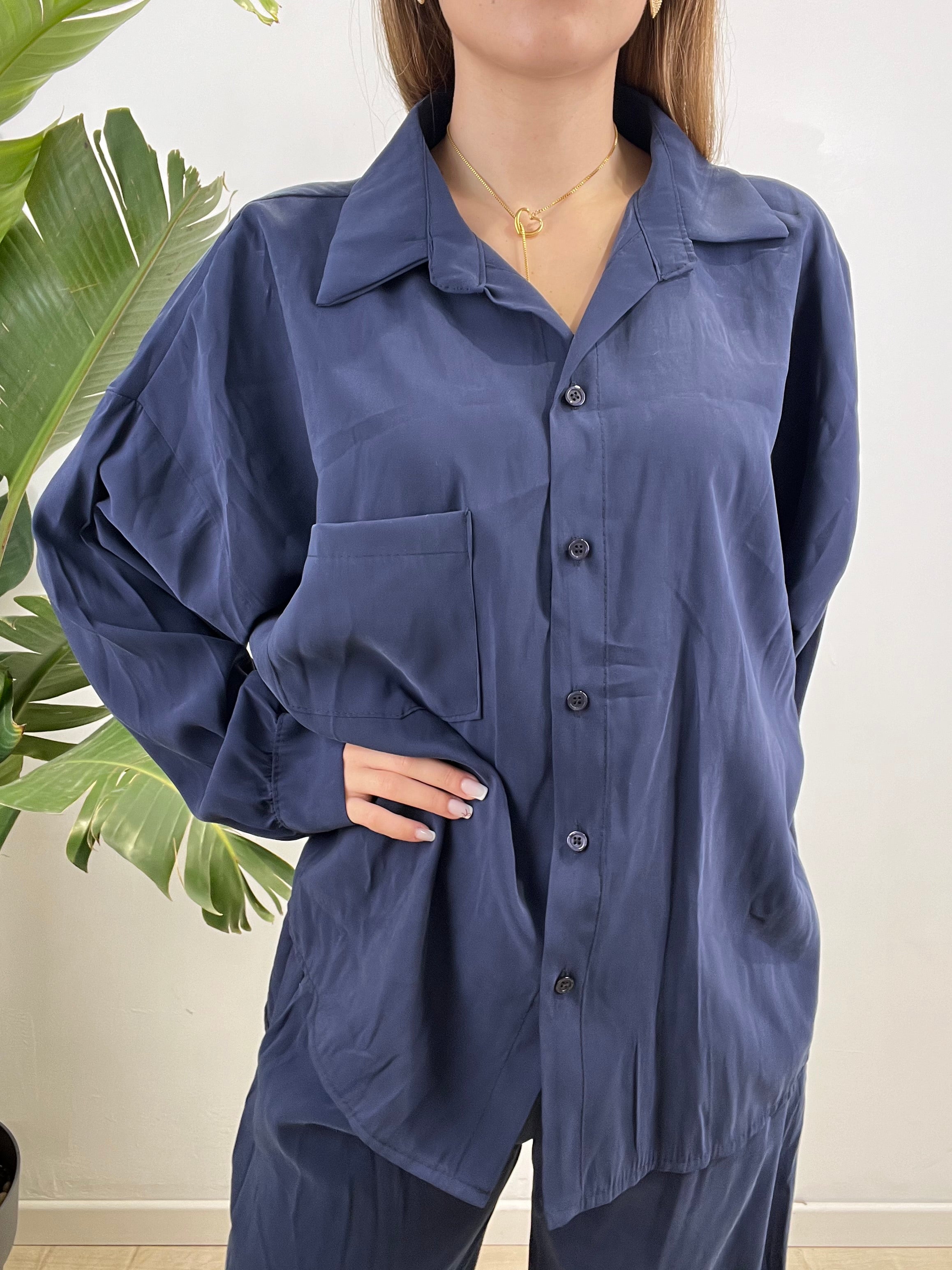 COMPLETO MORBIDO BLU