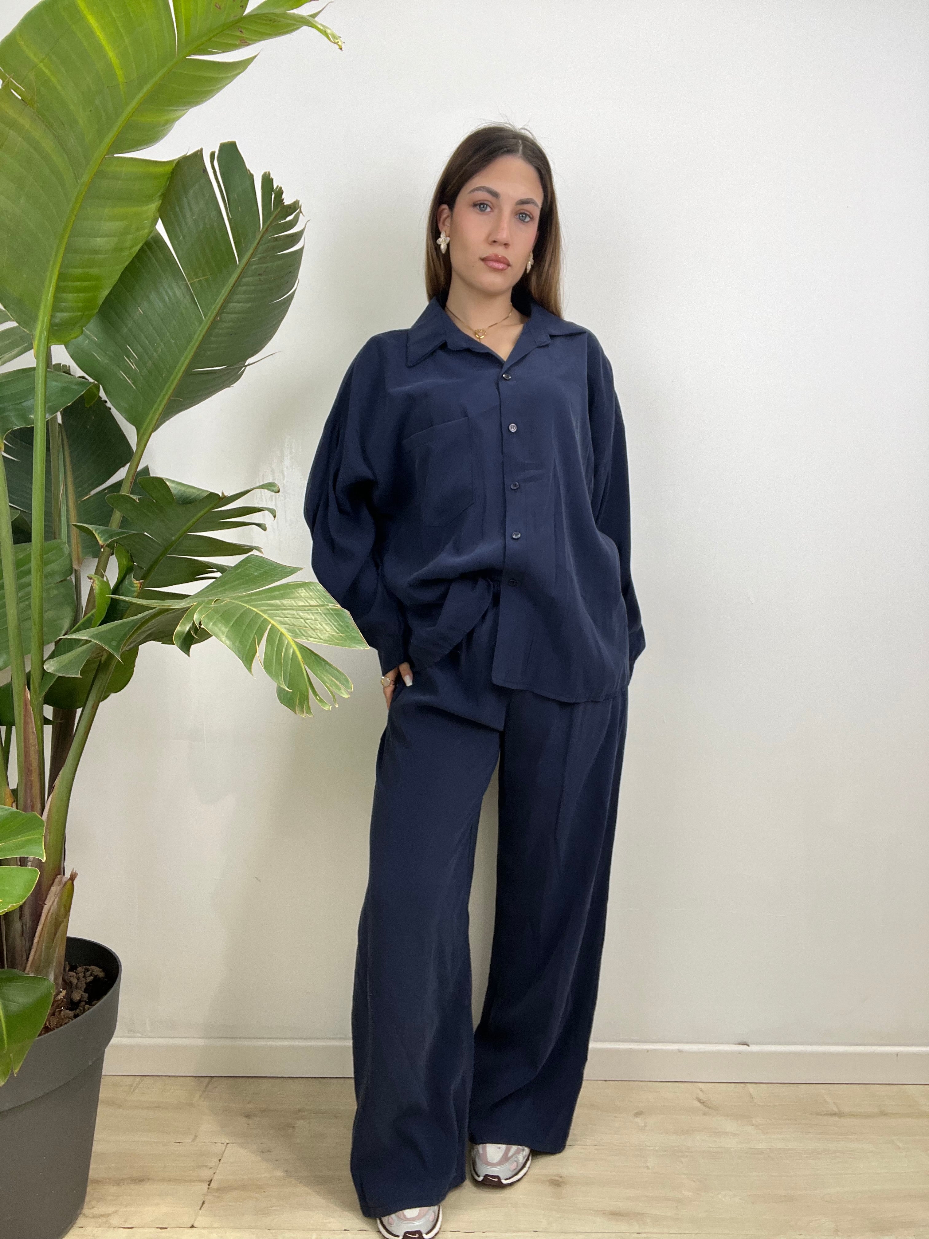 COMPLETO MORBIDO BLU