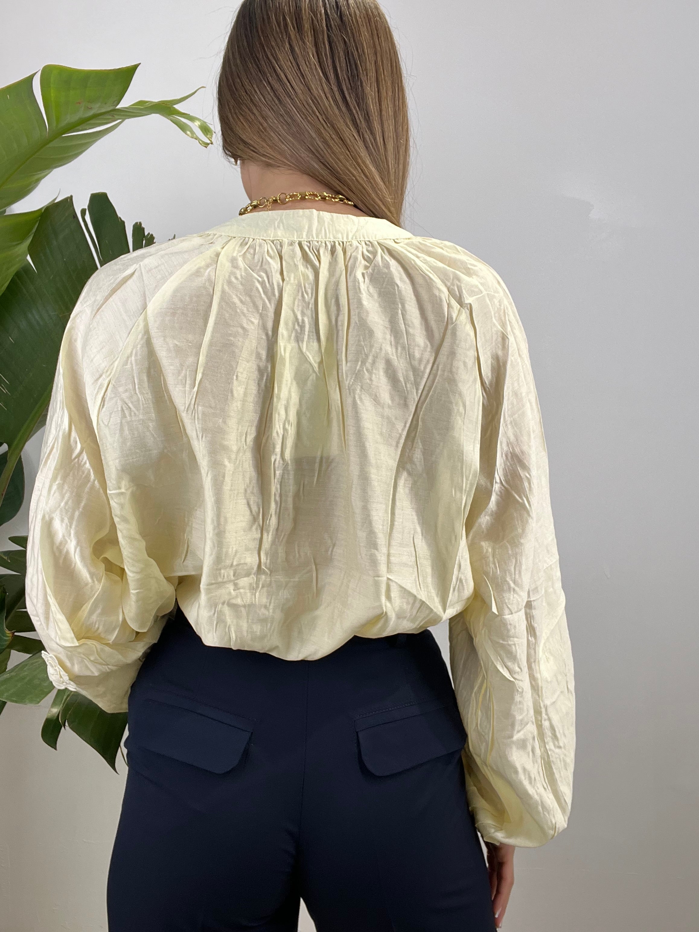 CAMICIA LUISA GIALLA