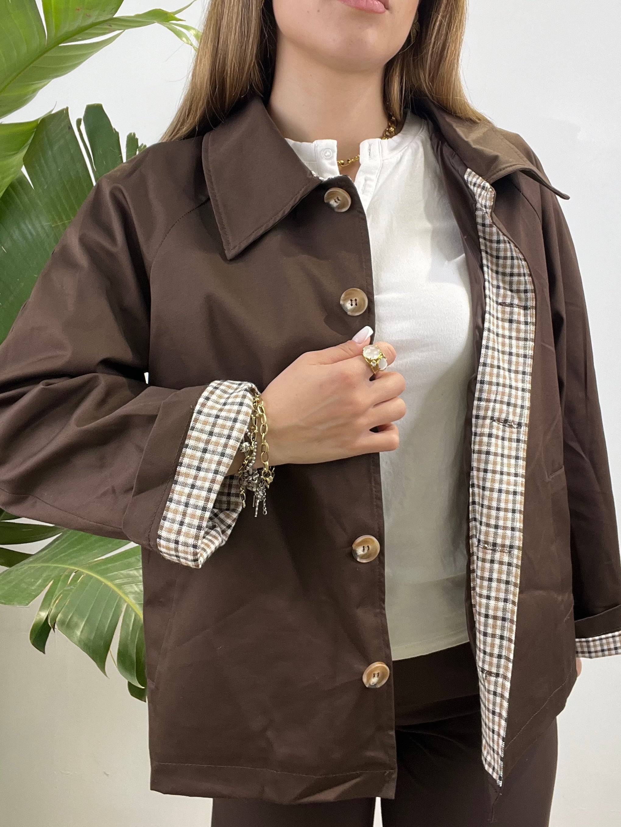 TRENCH KLAUDIA MARRONE