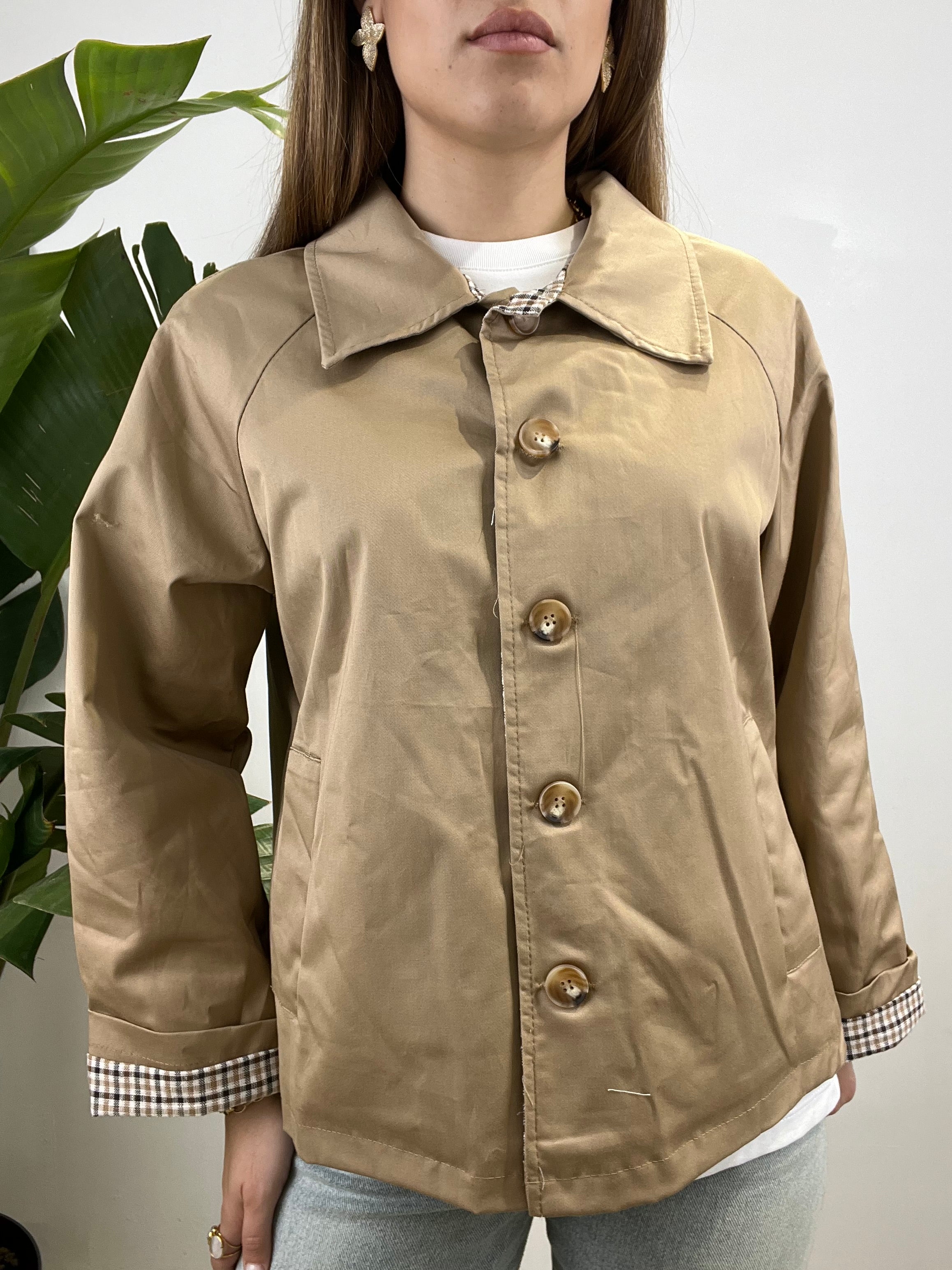 TRENCH KLAUDIA CAMEL
