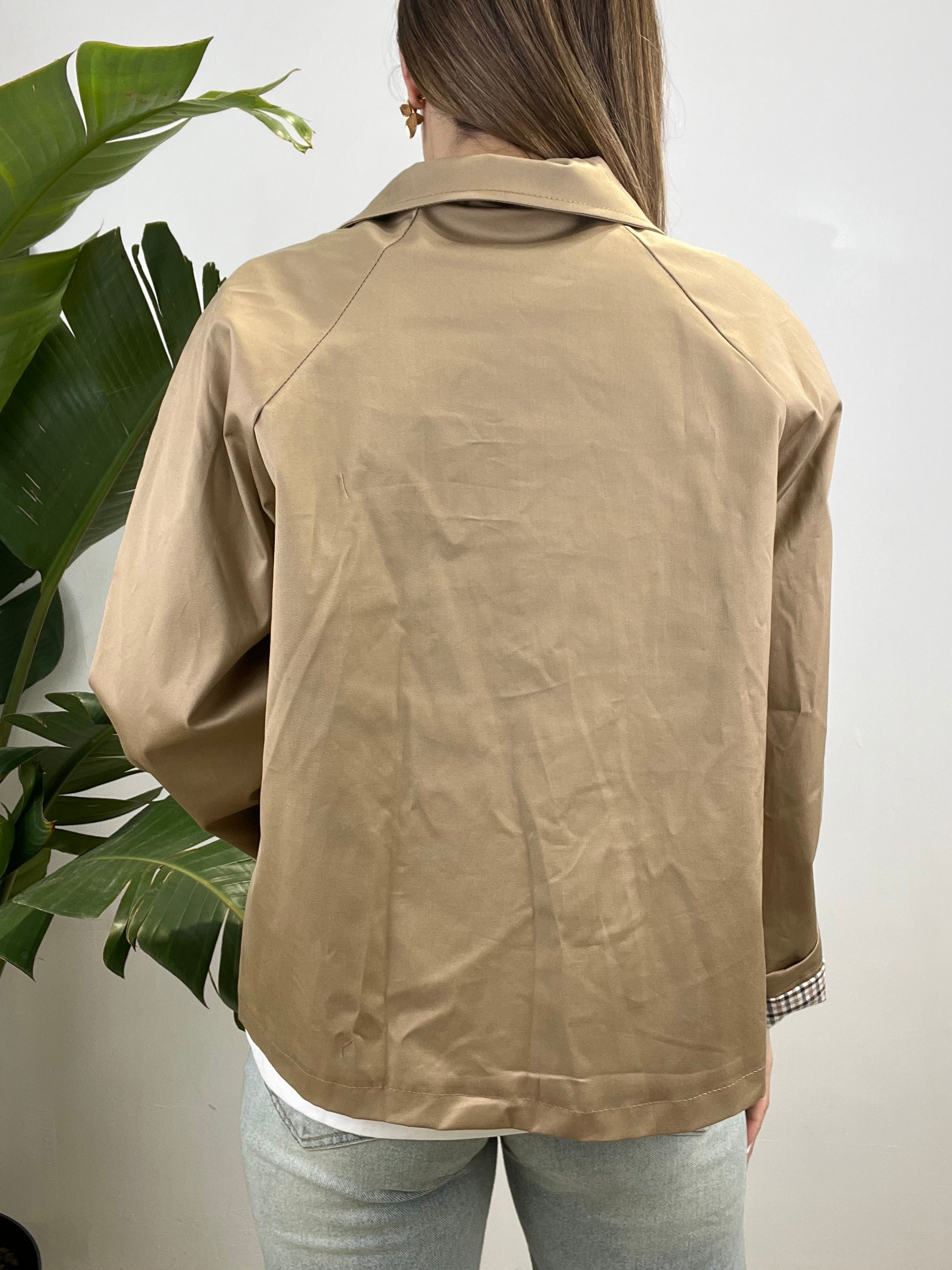 TRENCH KLAUDIA CAMEL