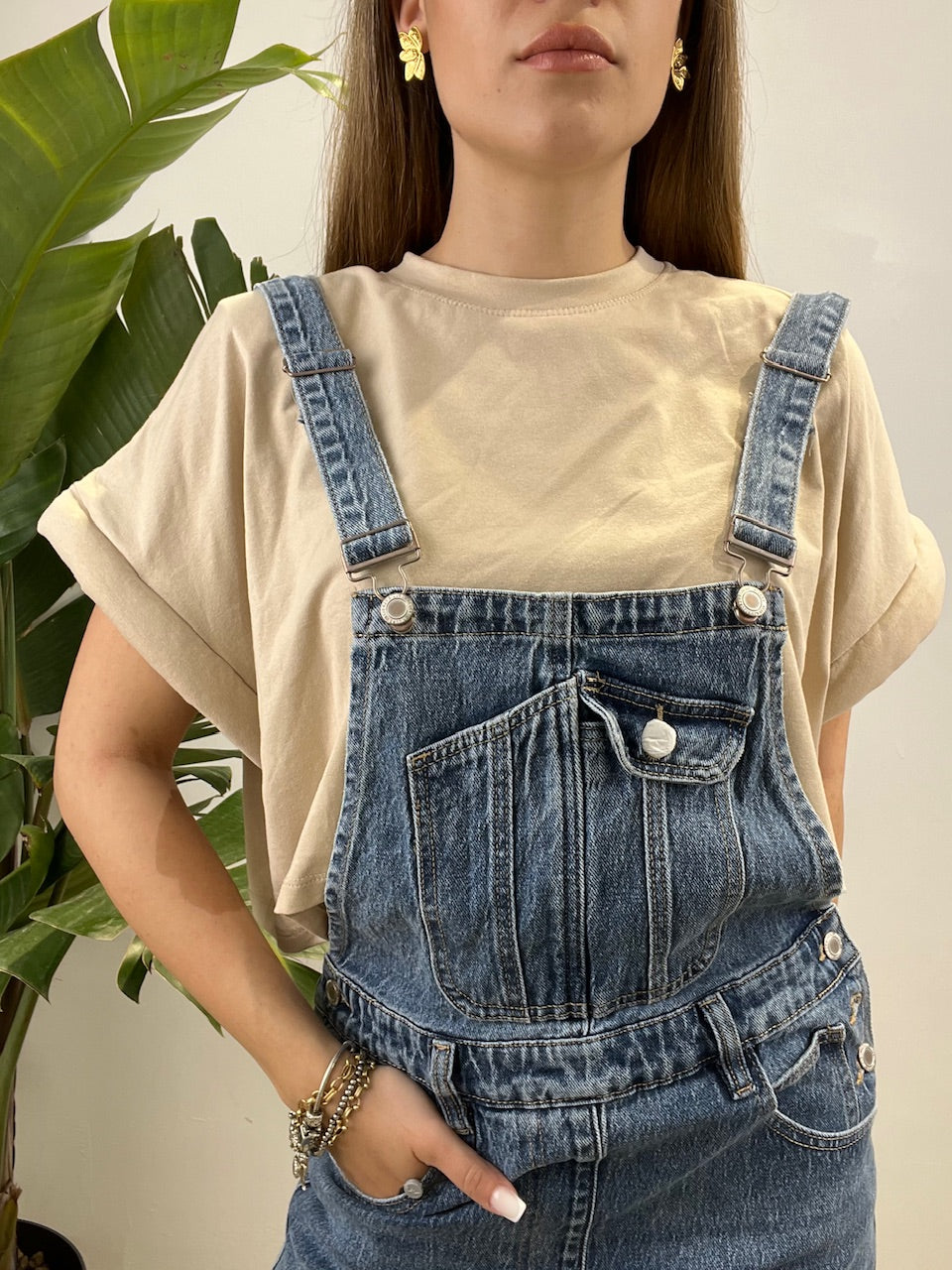 SALOPETTE DENIM SIMPLY