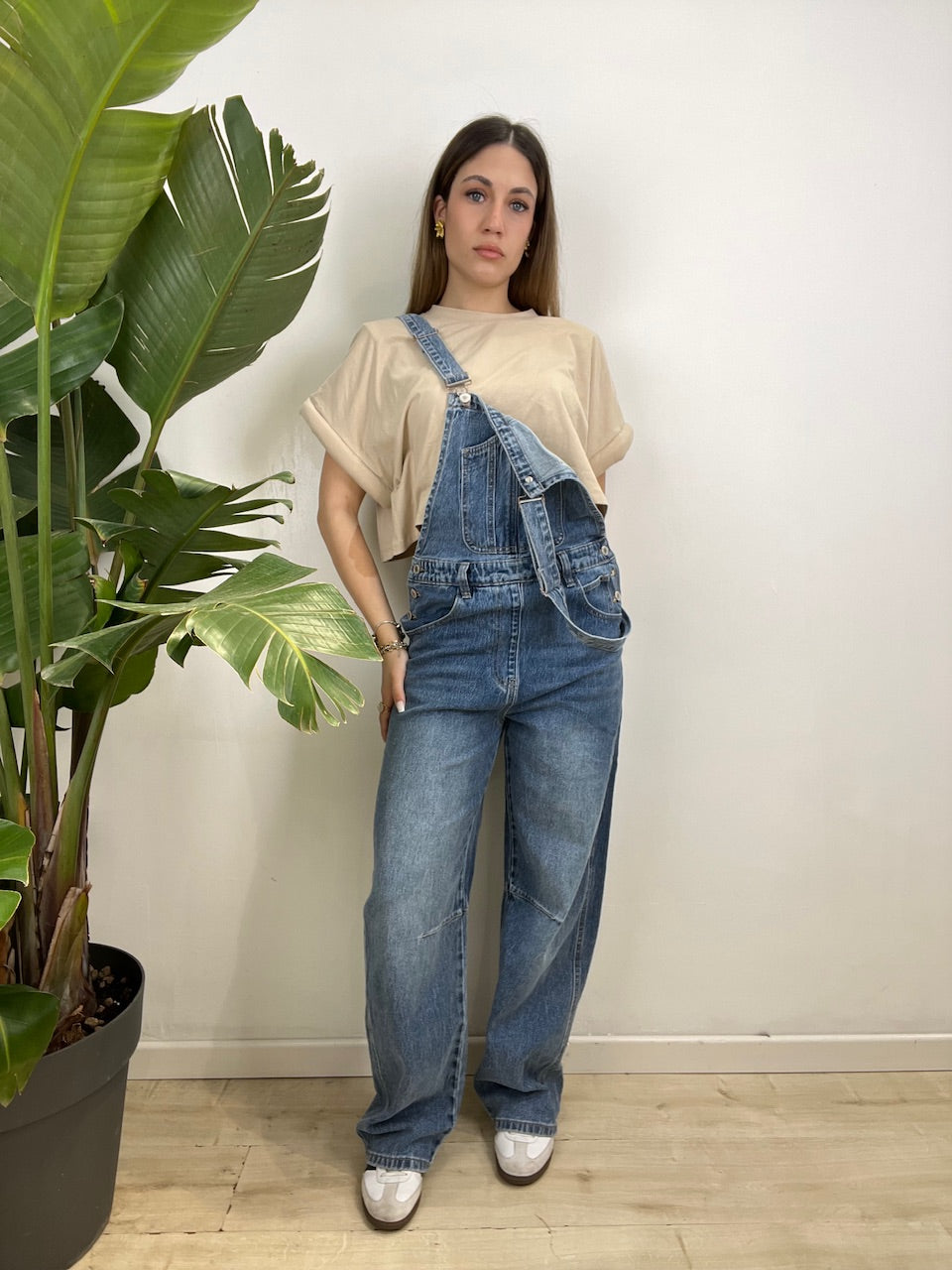 SALOPETTE DENIM SIMPLY