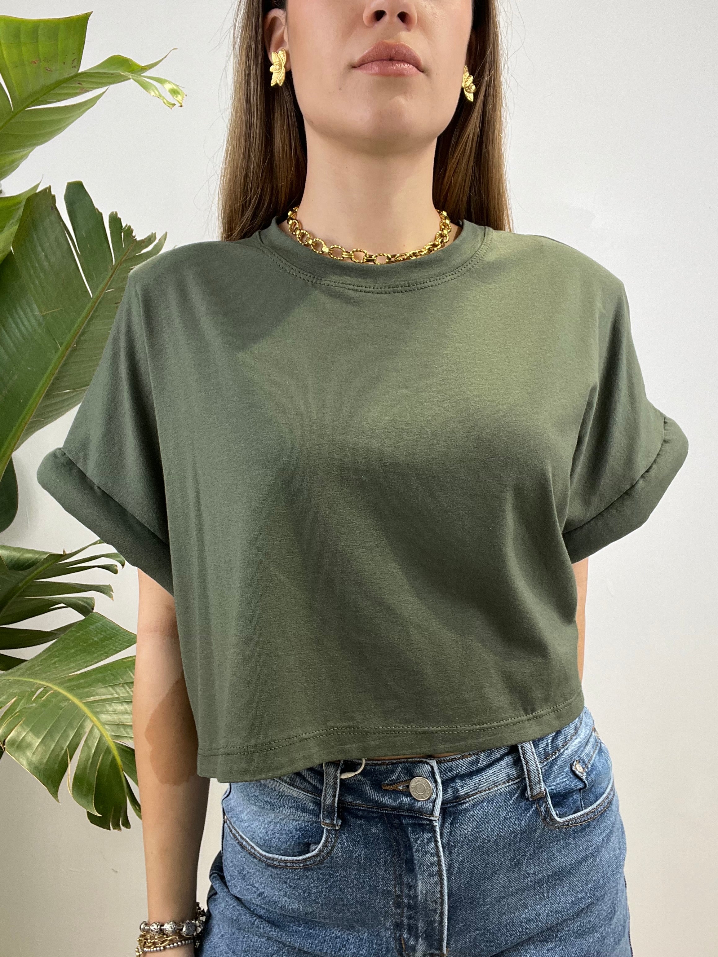 T-SHIRT CLEMY VERDE