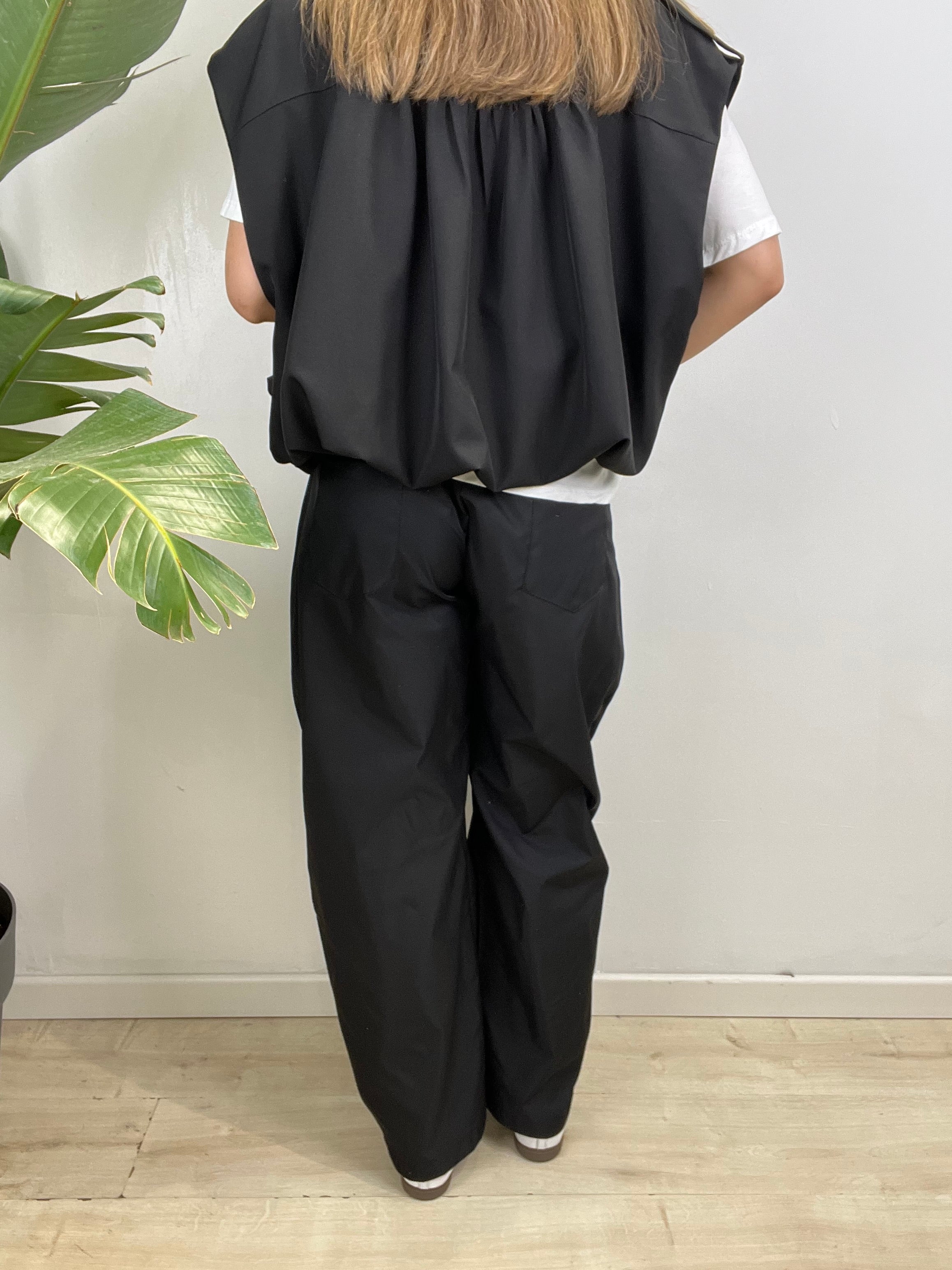 PANTALONI VALERY NERO