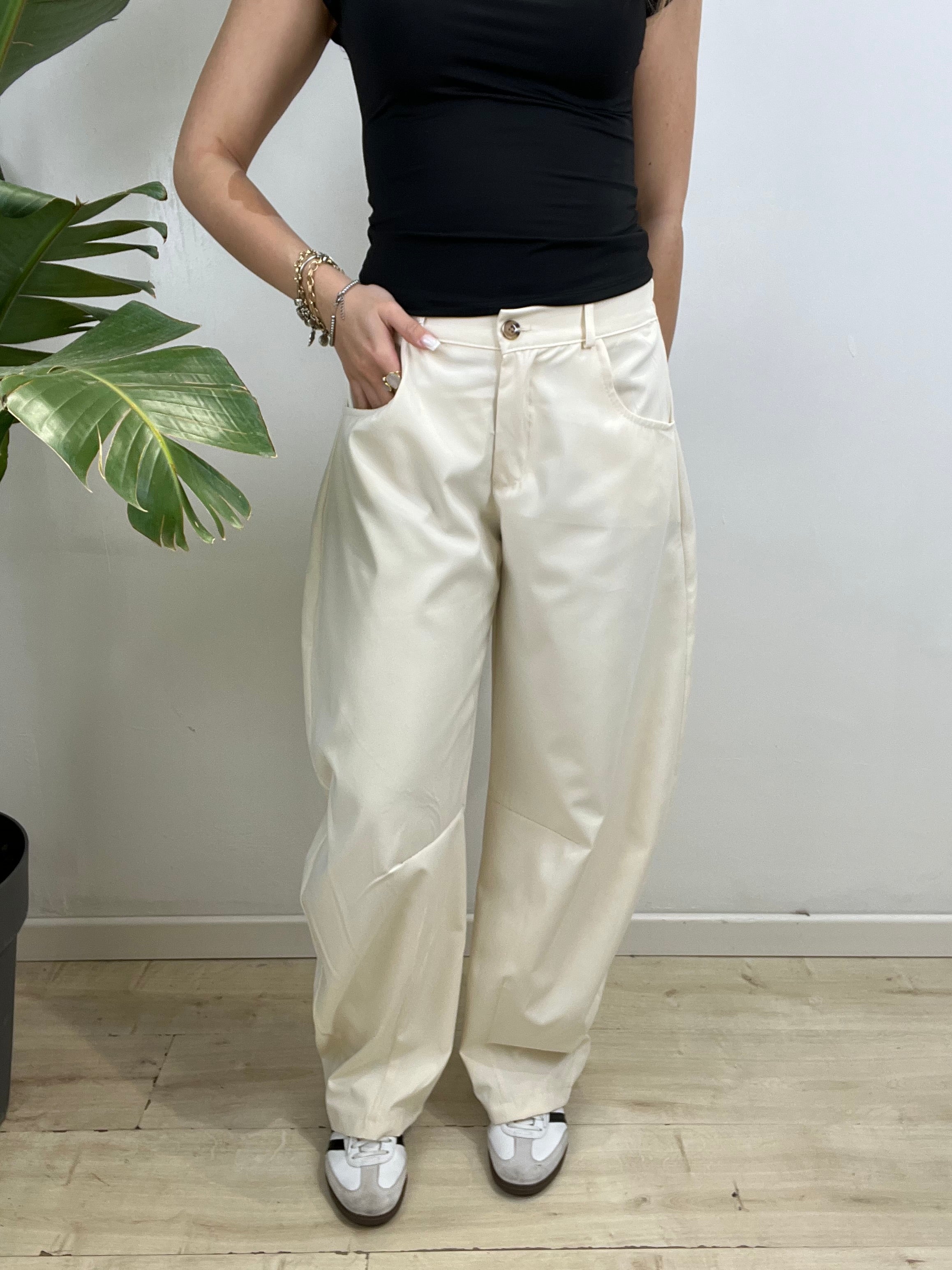 PANTALONI VALERY BEIGE