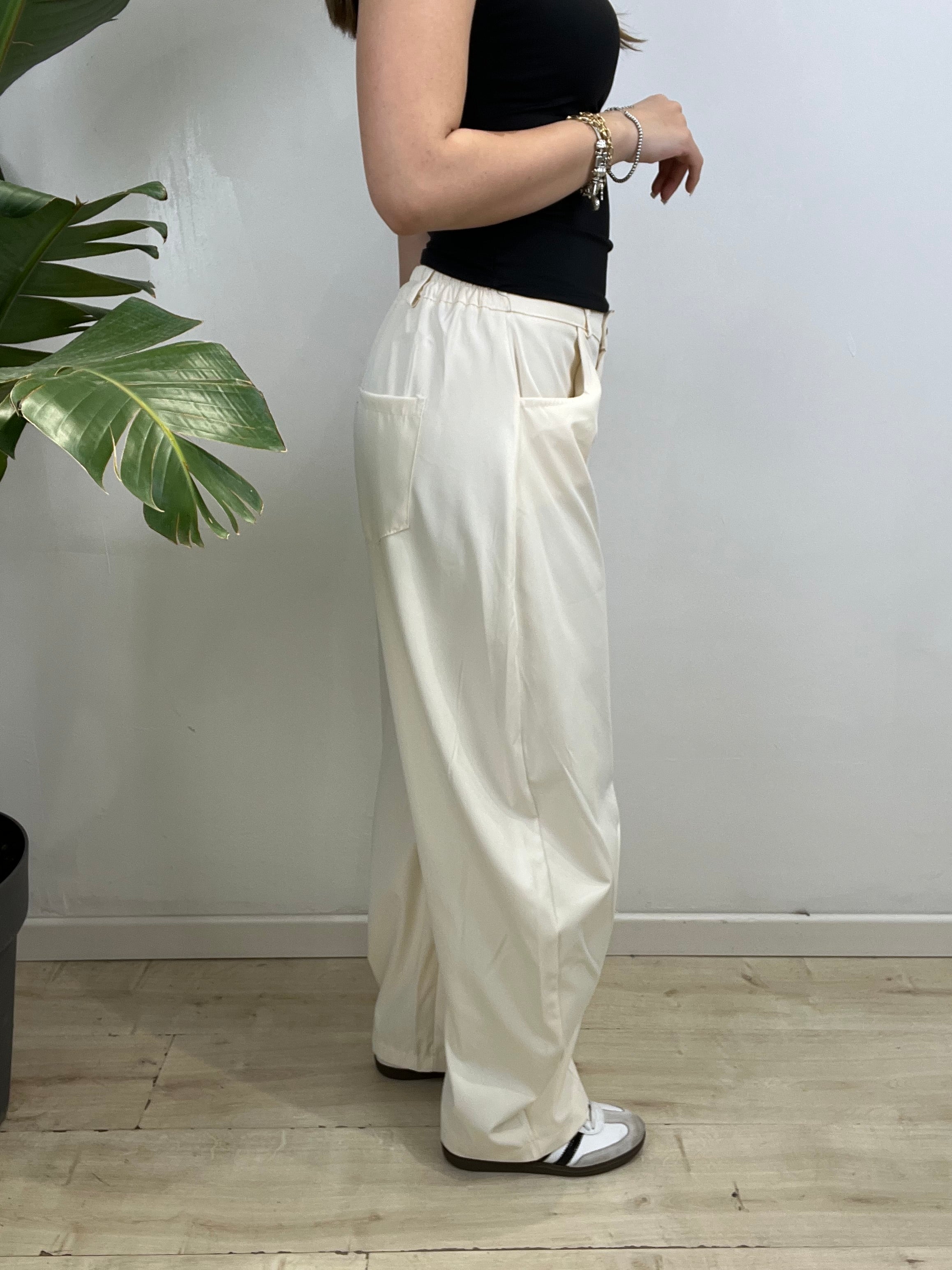 PANTALONI VALERY BEIGE
