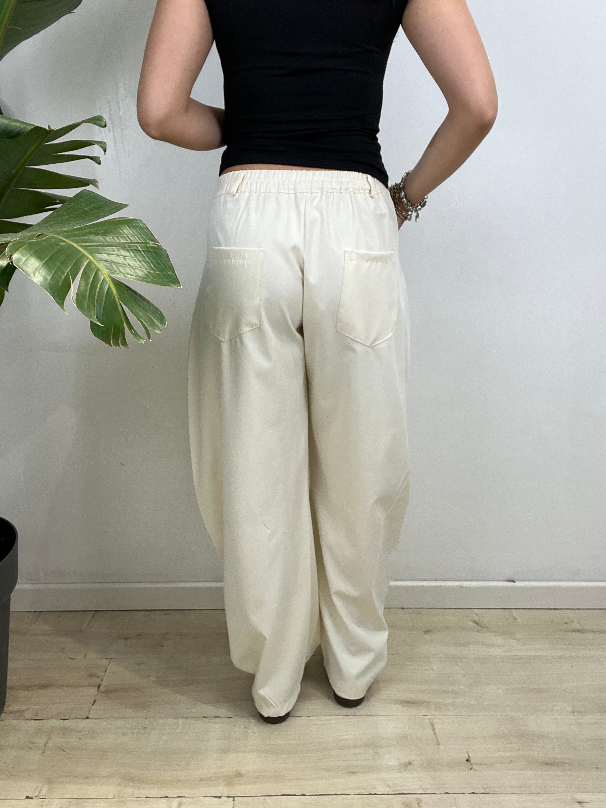 PANTALONI VALERY BEIGE