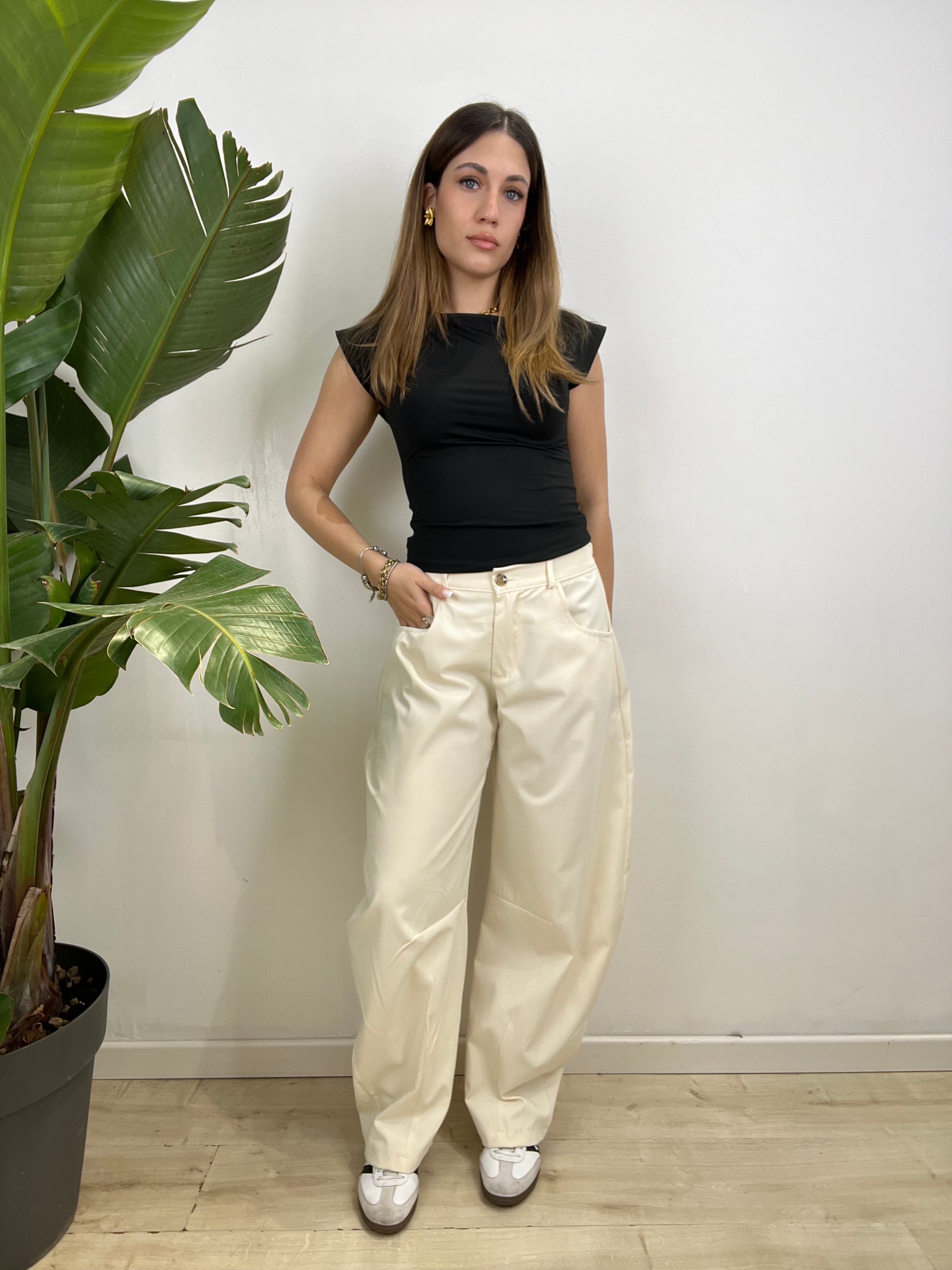 PANTALONI VALERY BEIGE