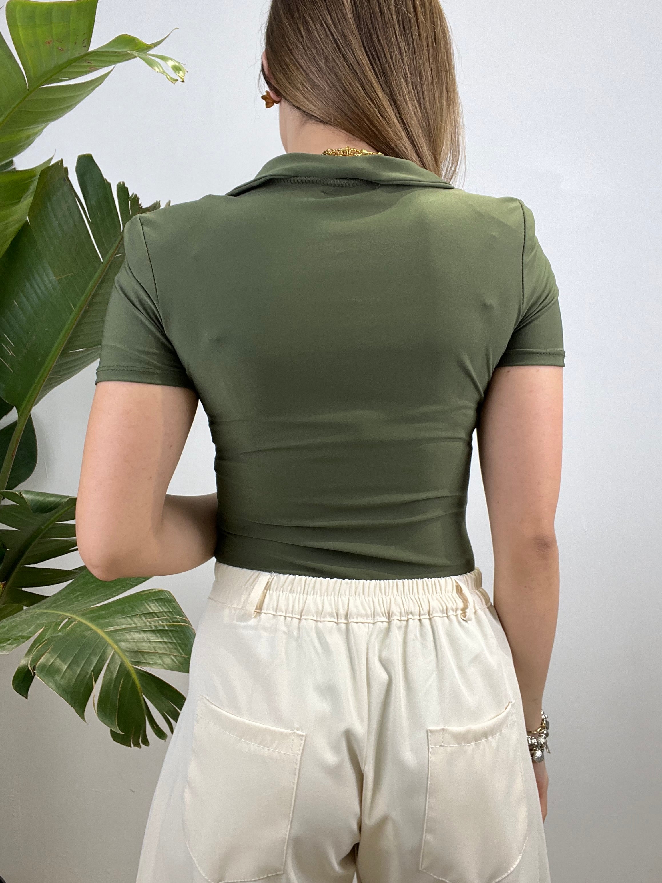 BODY LICRA POLO VERDE