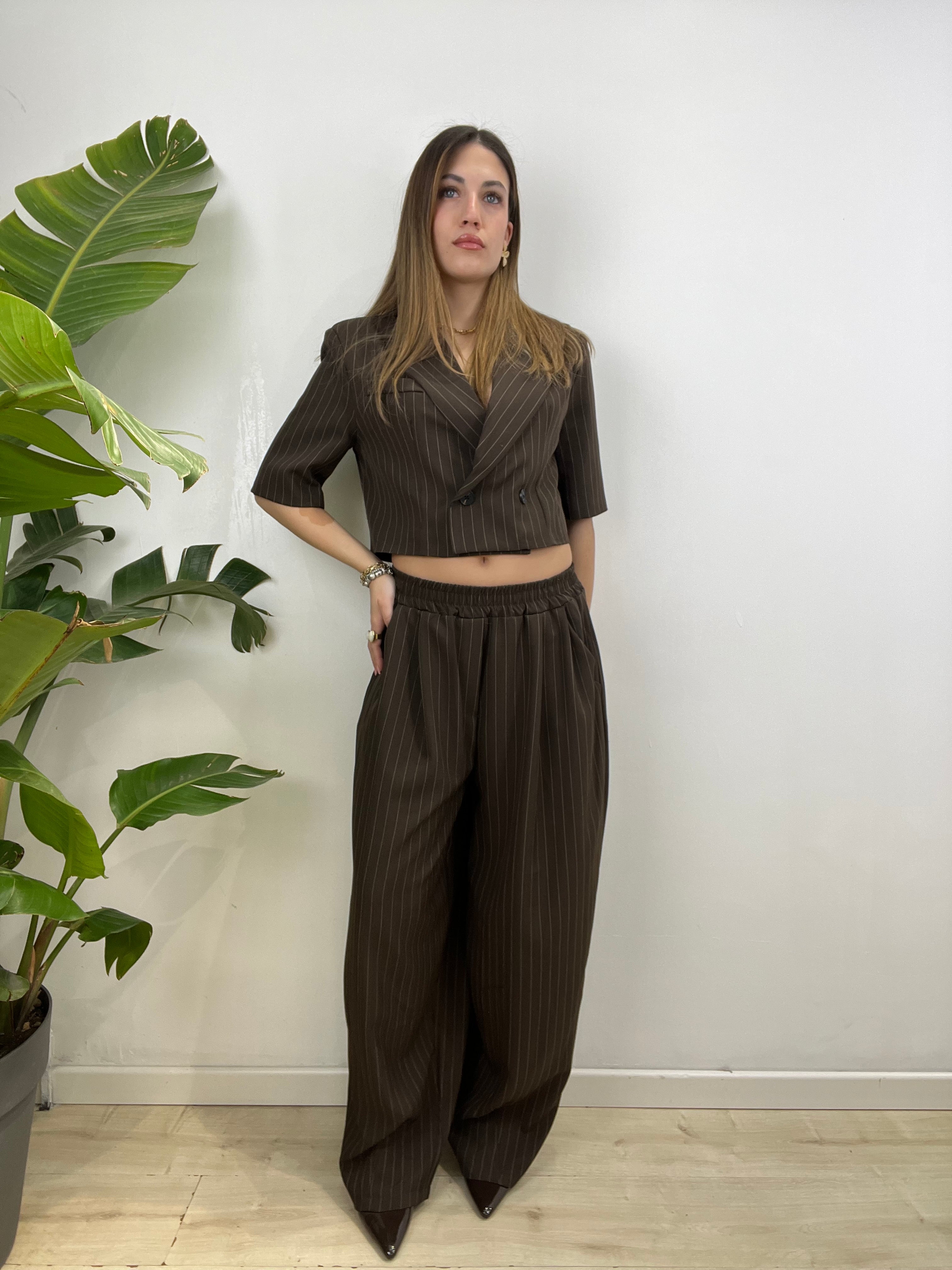 TAILLEUR DALILA MARRONE