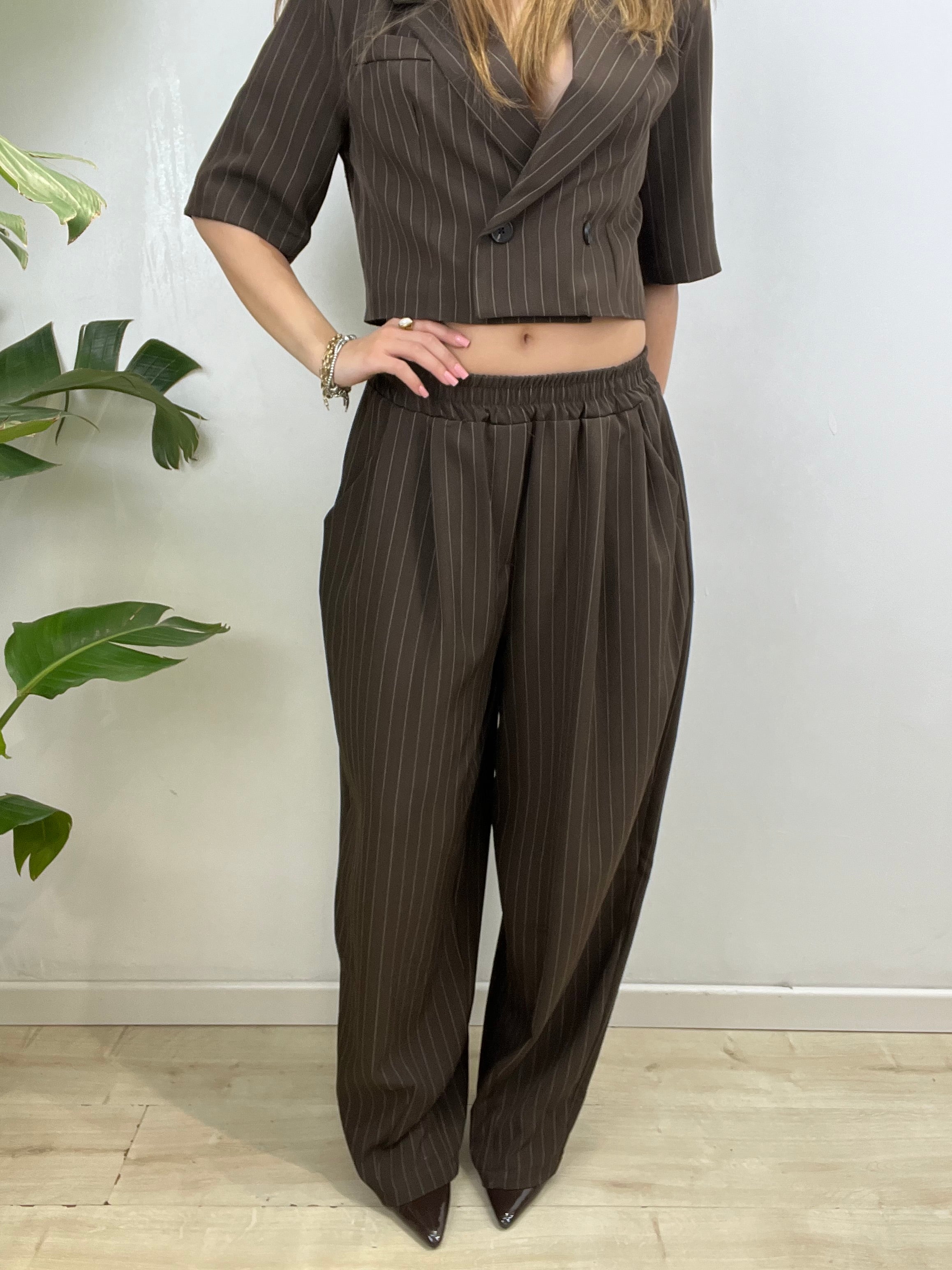 TAILLEUR DALILA MARRONE