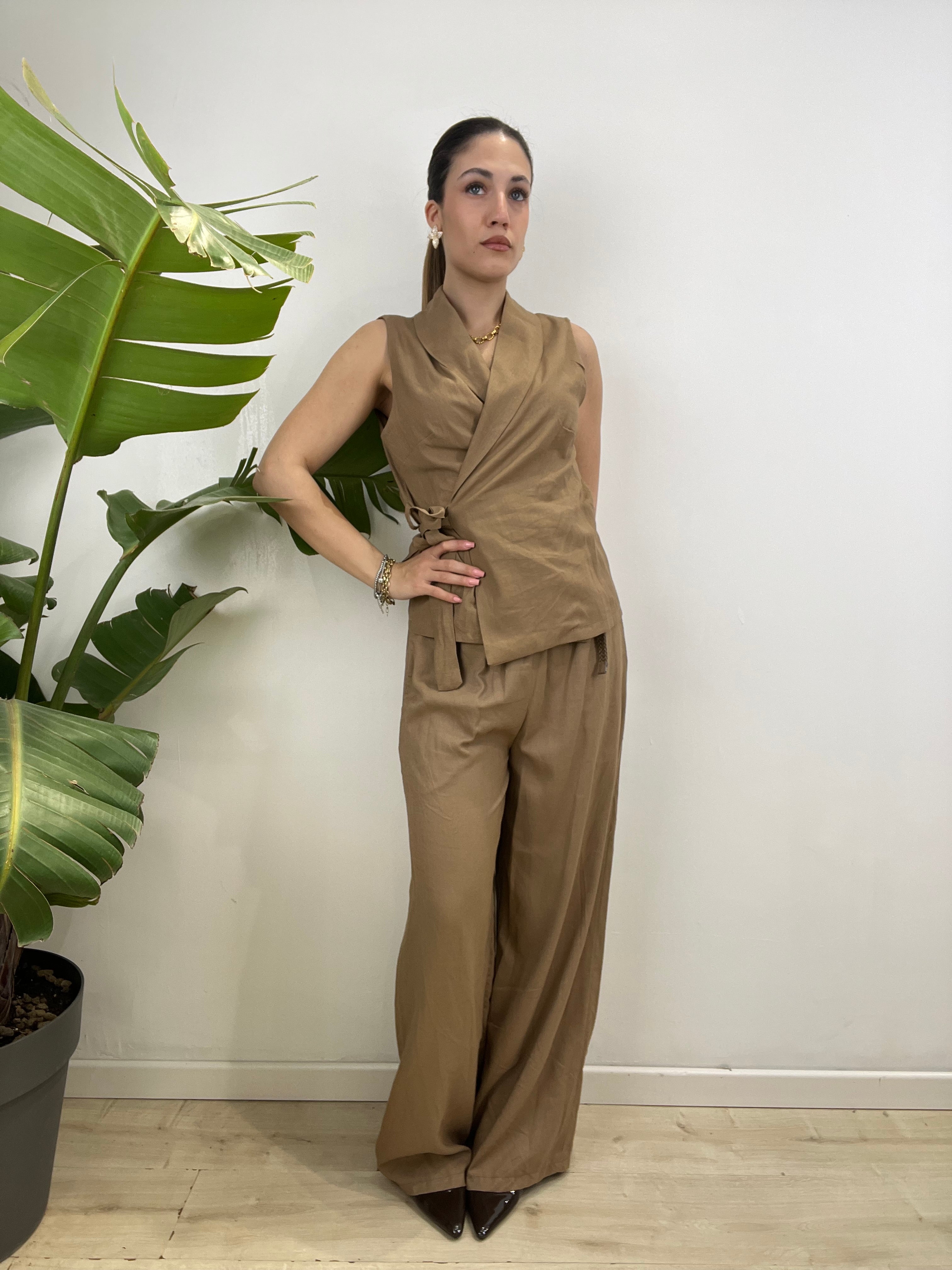 CO ORD SET JIMMY CAMEL