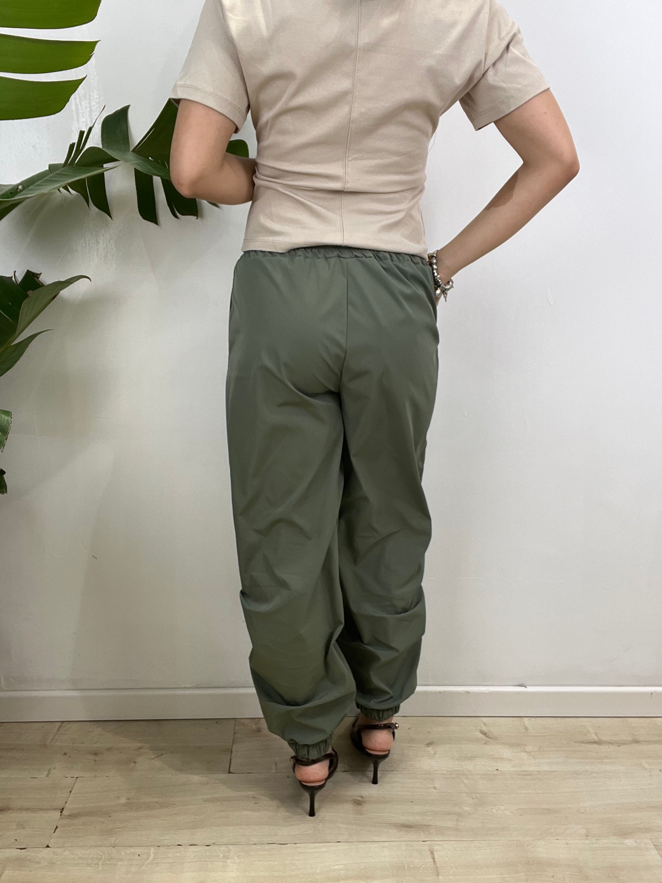 PANTALONI SIMON VERDE