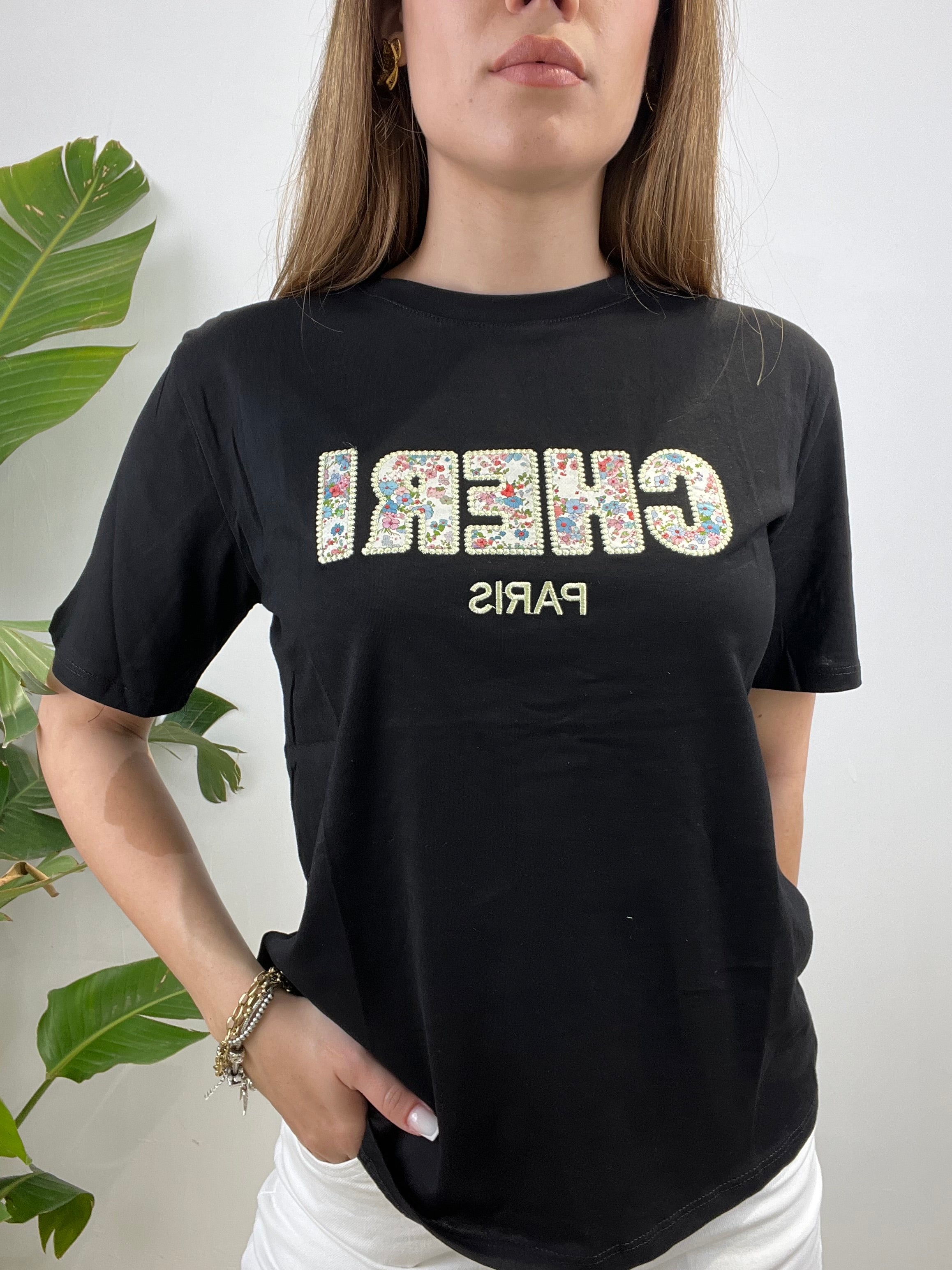 T-SHIRT CHERI NERA
