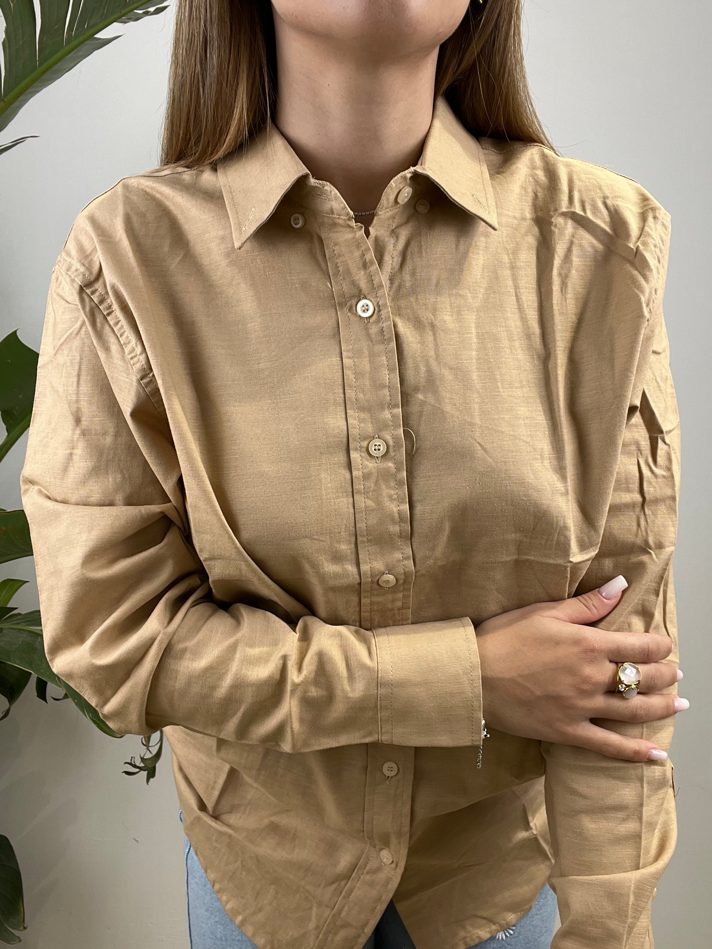 CAMICIA SIMPLY GIOVY CAMEL