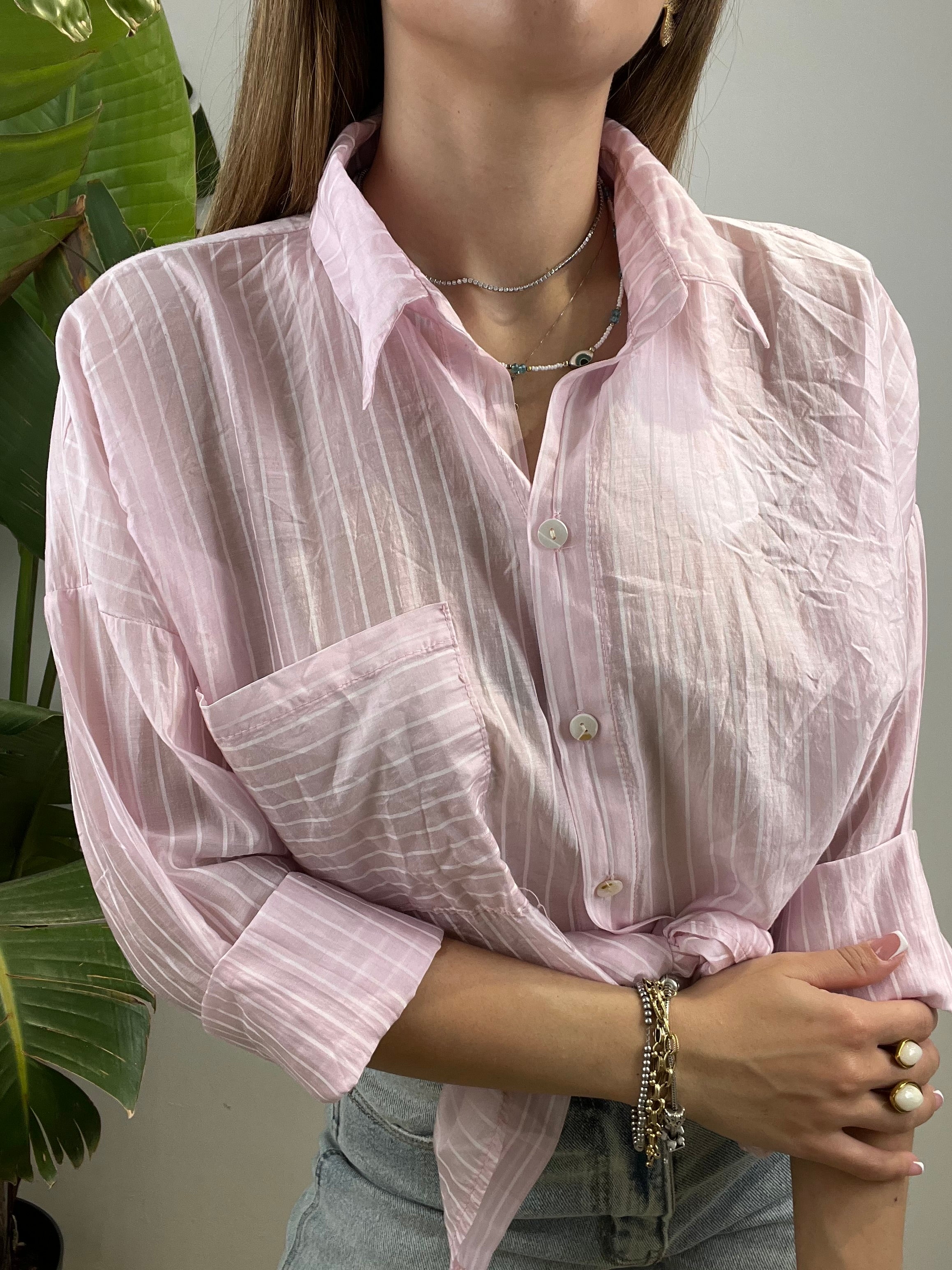 CAMICIA CHIARA ROSA