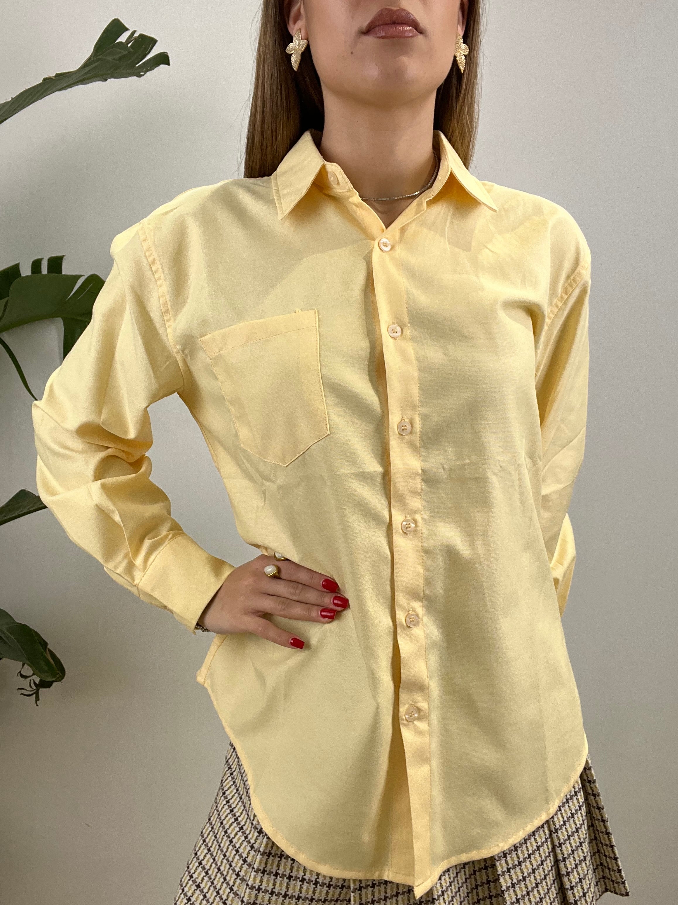 CAMICIA FABIOLA GIALLA