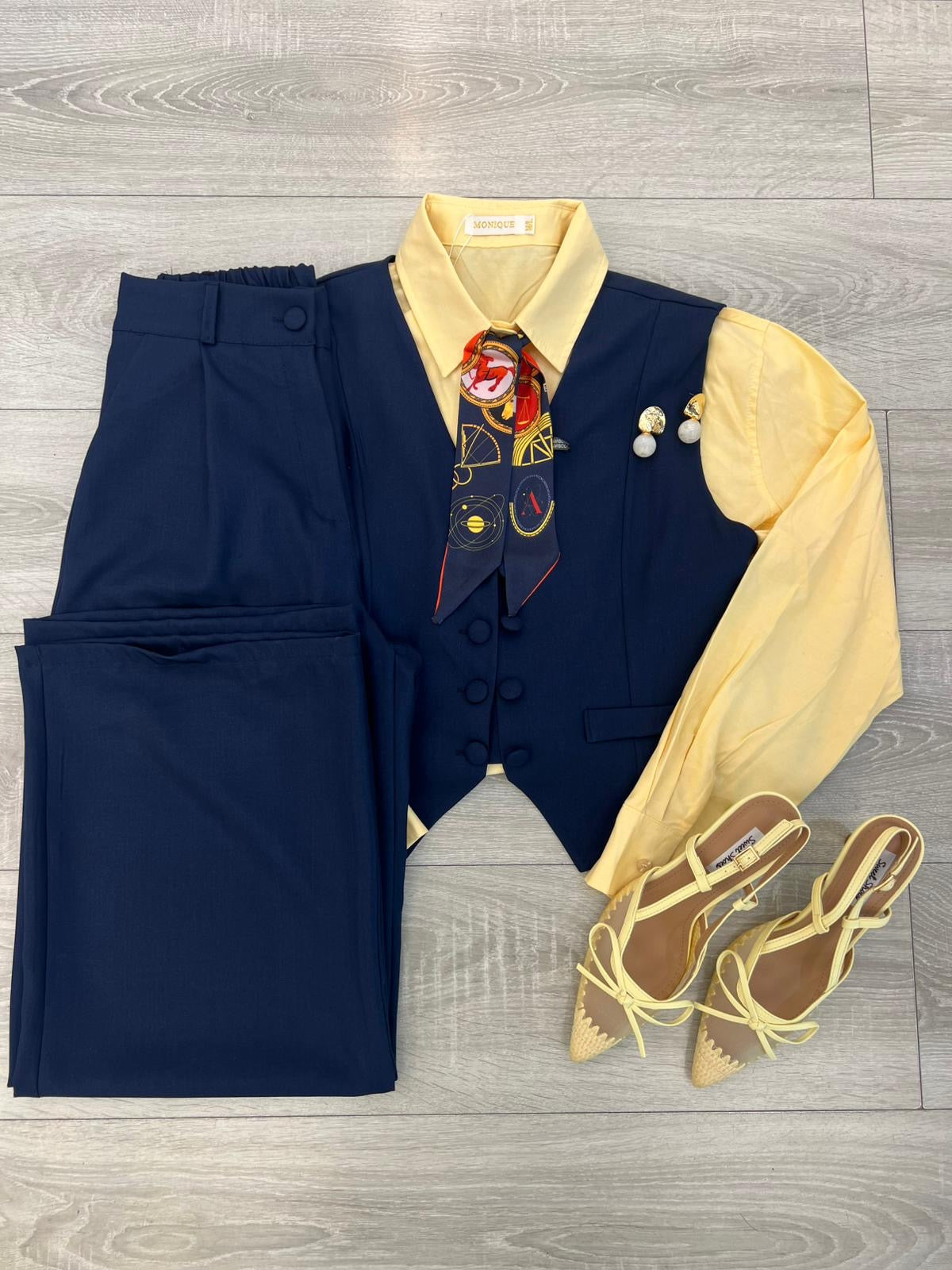 CO ORD SET VINCENT BLU