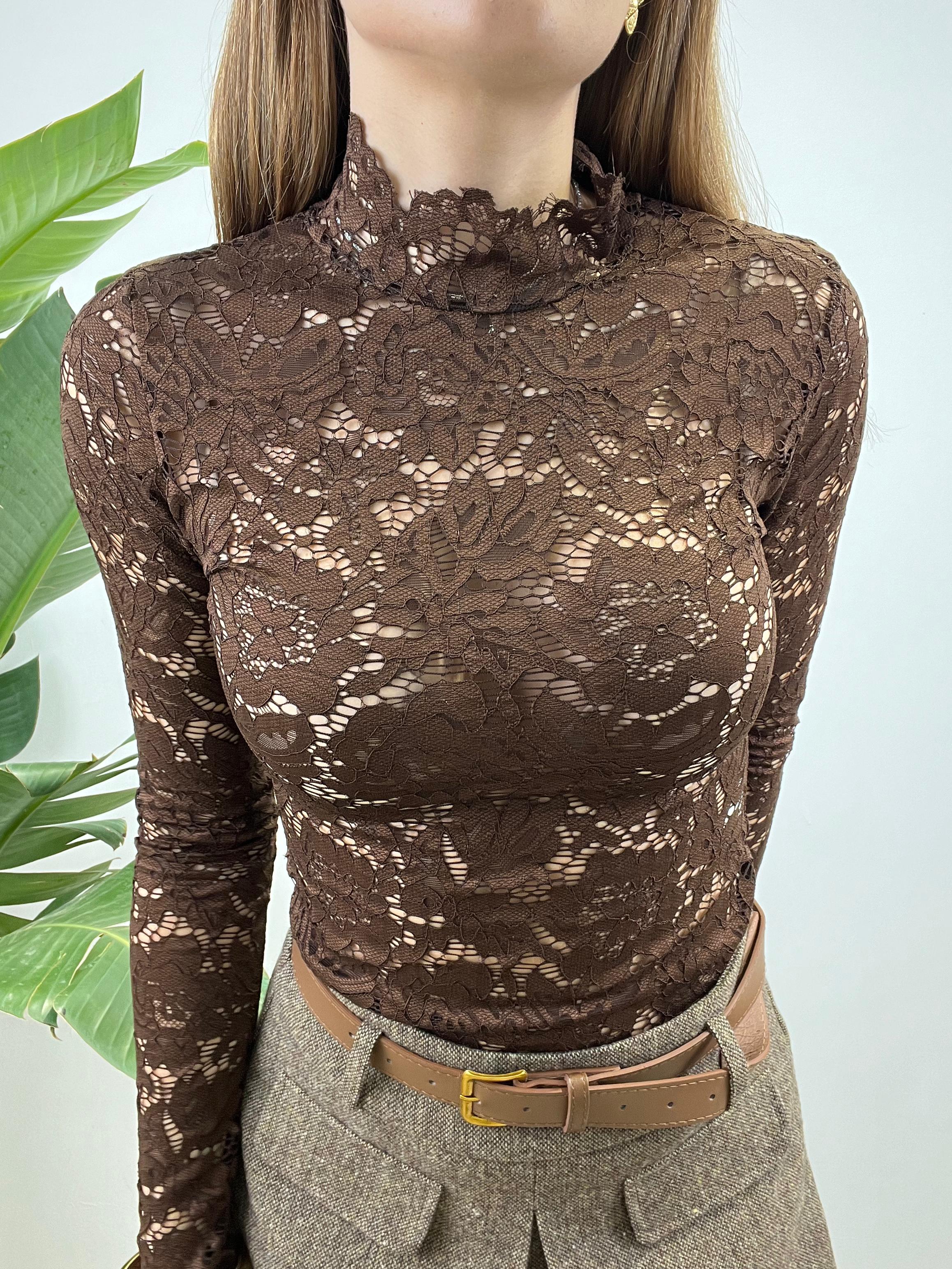 BODY PIZZO NICOLE MARRONE